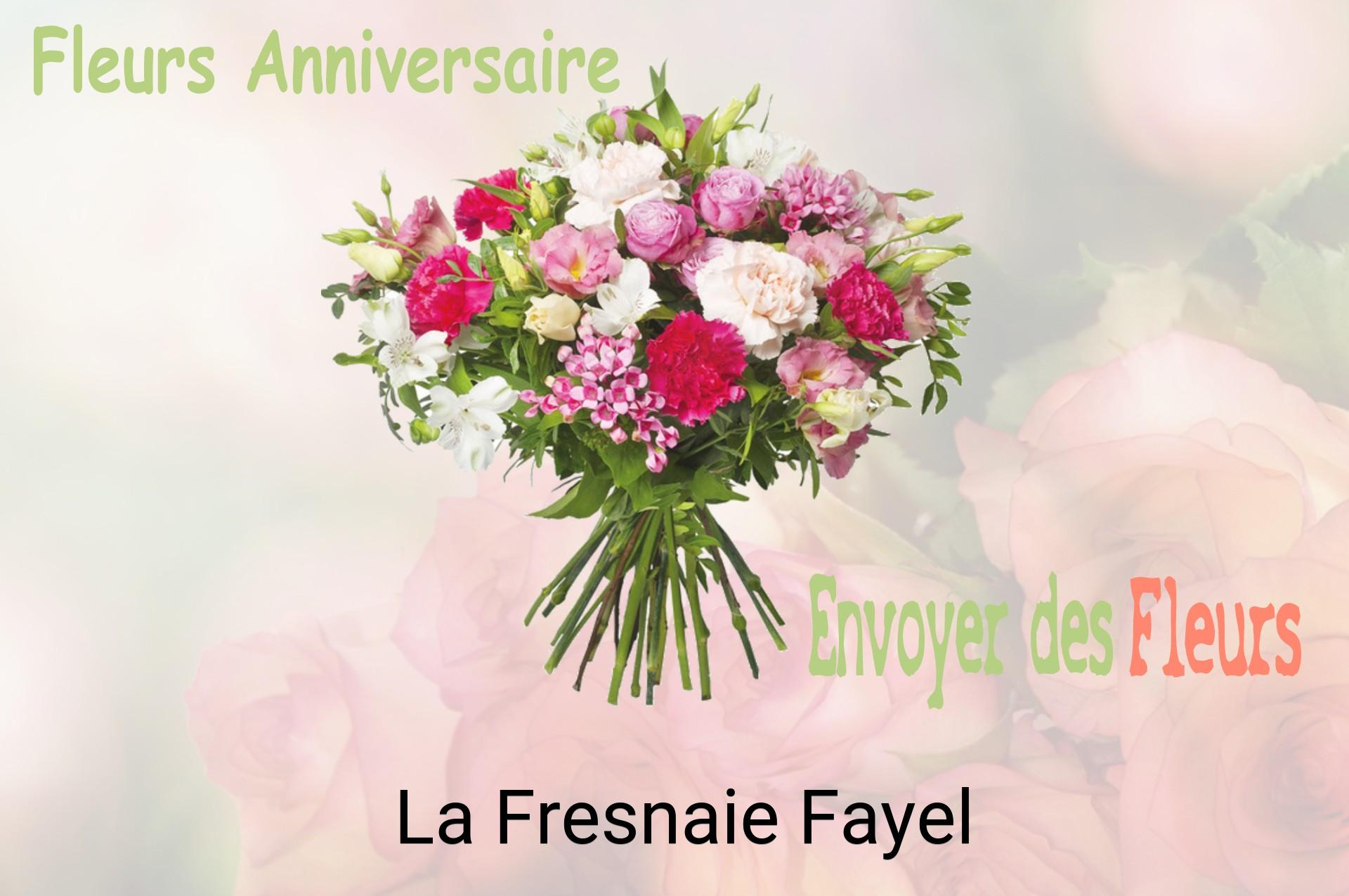 Bouquet de fleurs d’anniversaire livré à La Fresnaie-Fayel